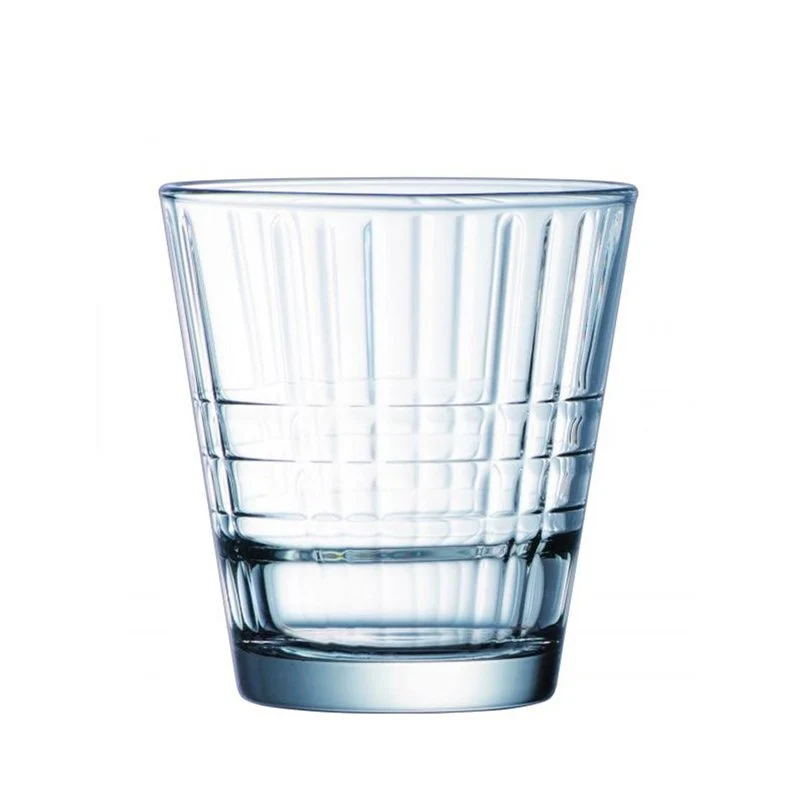 26 cl - Stack Up Bicchiere Bibita in Vetro Temperato - Set 6 Pezzi