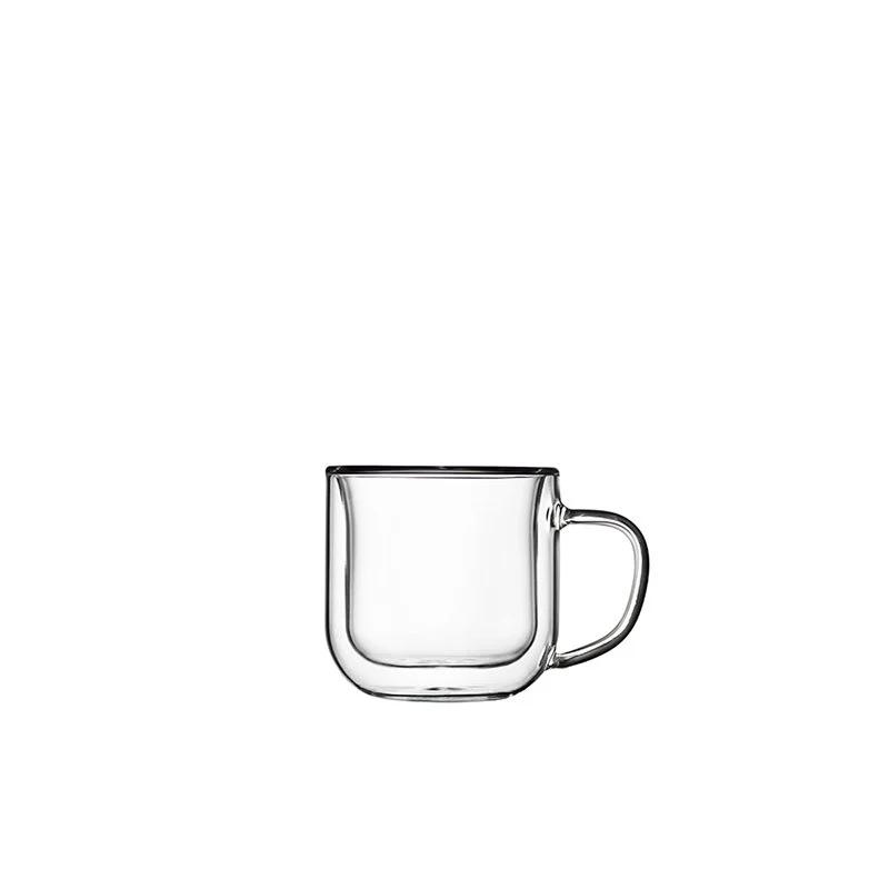 8.5 cl - Thermic Glass Tazzina Caffé in Vetro - Set 2 Pezzi