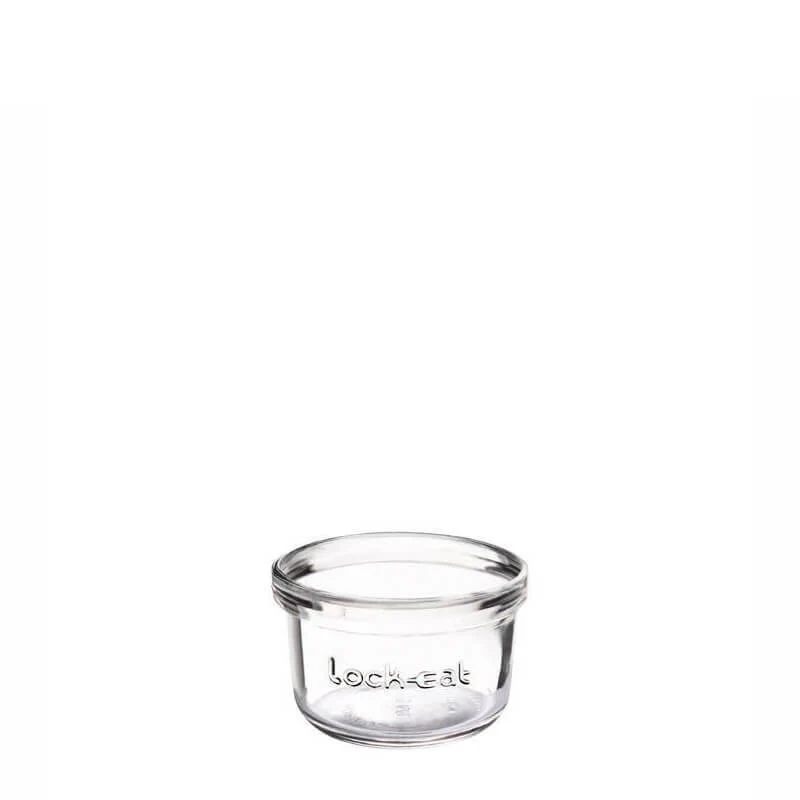 12.5 cl - Lock Eat Vasetto Ermetico in Vetro - Set 24 Pezzi