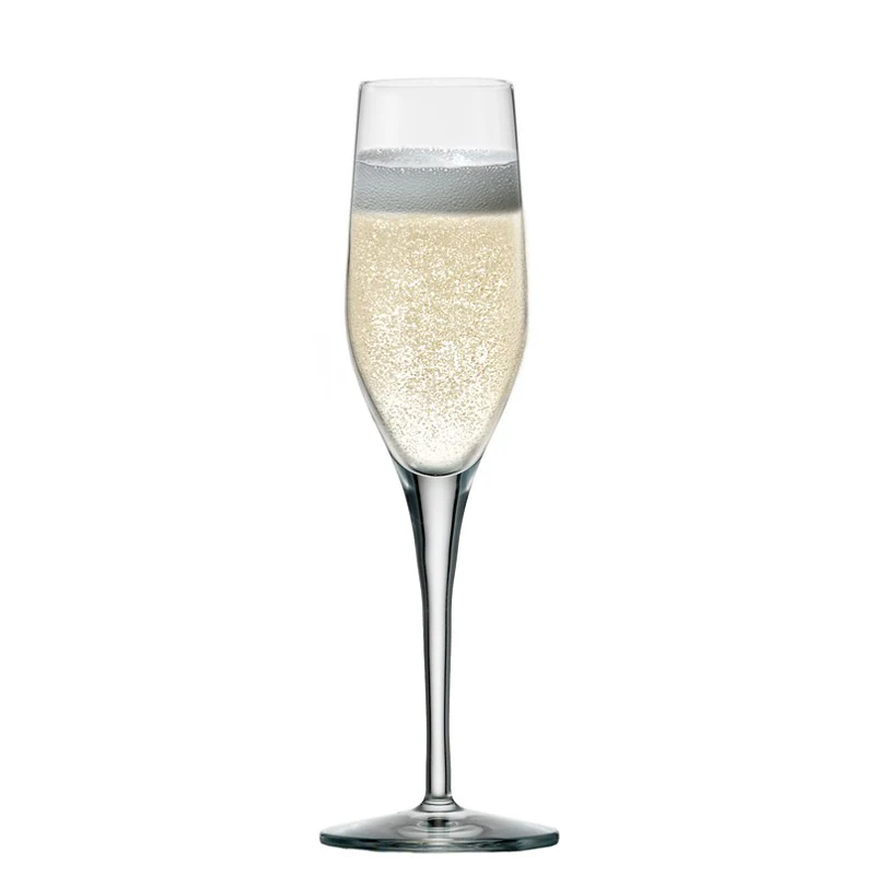 17.5 cl - Exquisit Calice Flute in Vetro - Set 6 Pezzi