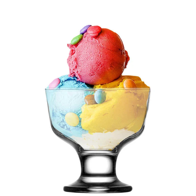 28.5 cl - Destina Coppa Gelato in Vetro - Set 3 Pezzi