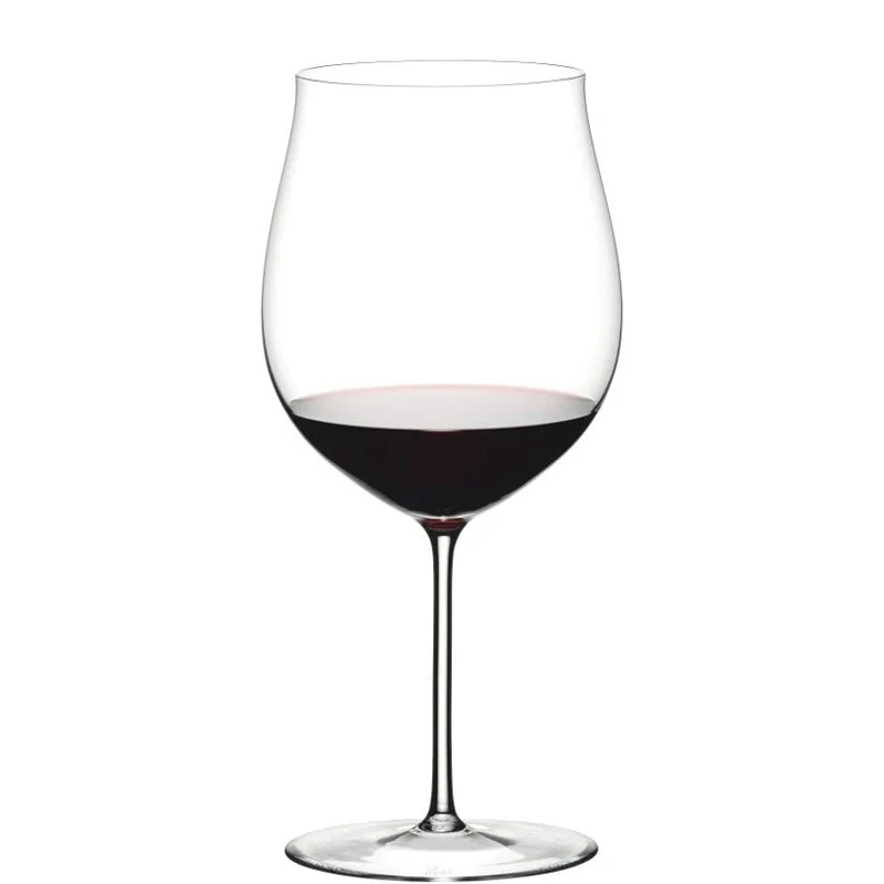 105 cl - Sommeliers Calice Vino Rosso Burgundy in Vetro - Set 2 Pezzi