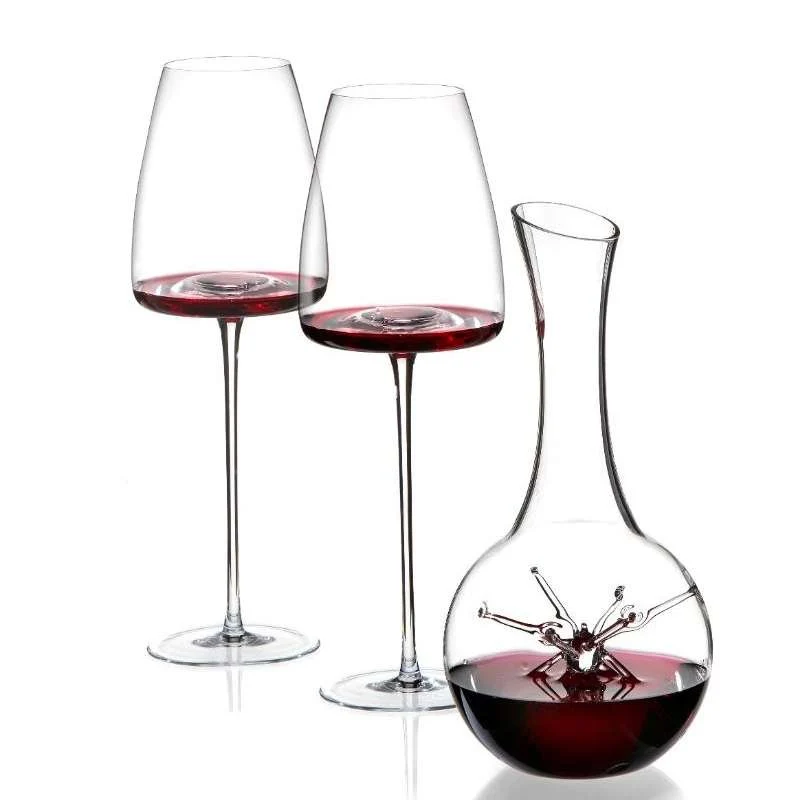 54 cl - Star Set Calici e Decanter in Vetro Borosilicato - Set 3 Pezzi
