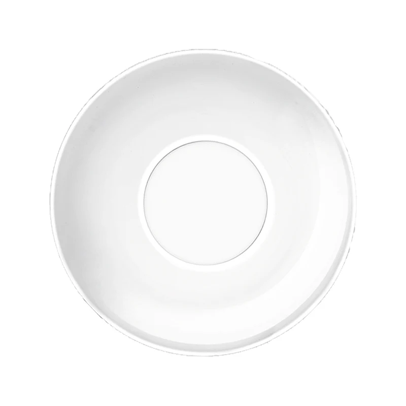 Easy Bar Piattino Tazza in Vetro Temperato - Set 6 Pezzi