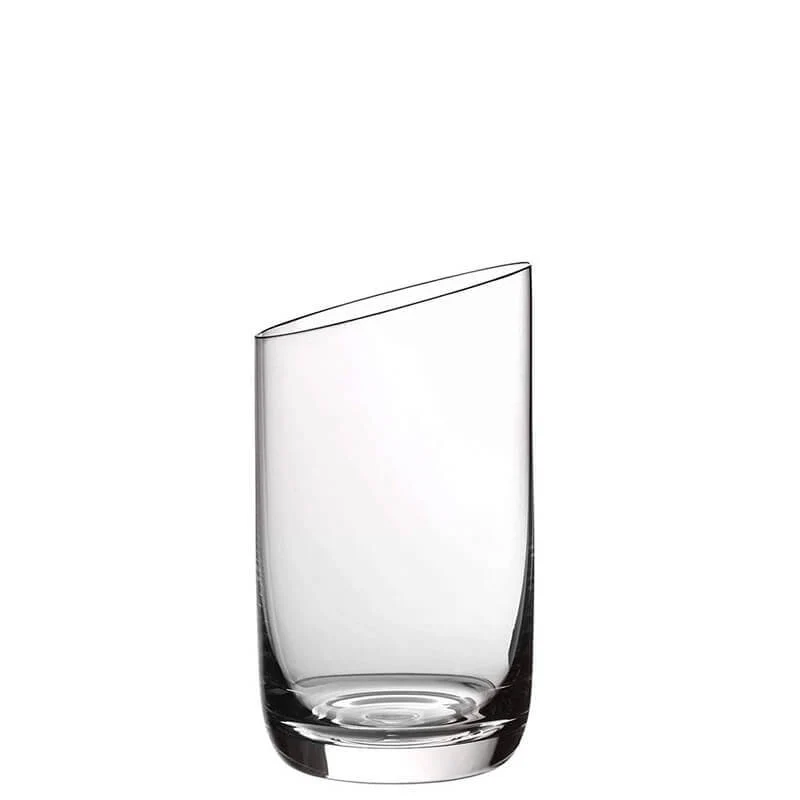 22.5 cl - NewMoon Bicchiere Acqua in Vetro - Set 4 Pezzi