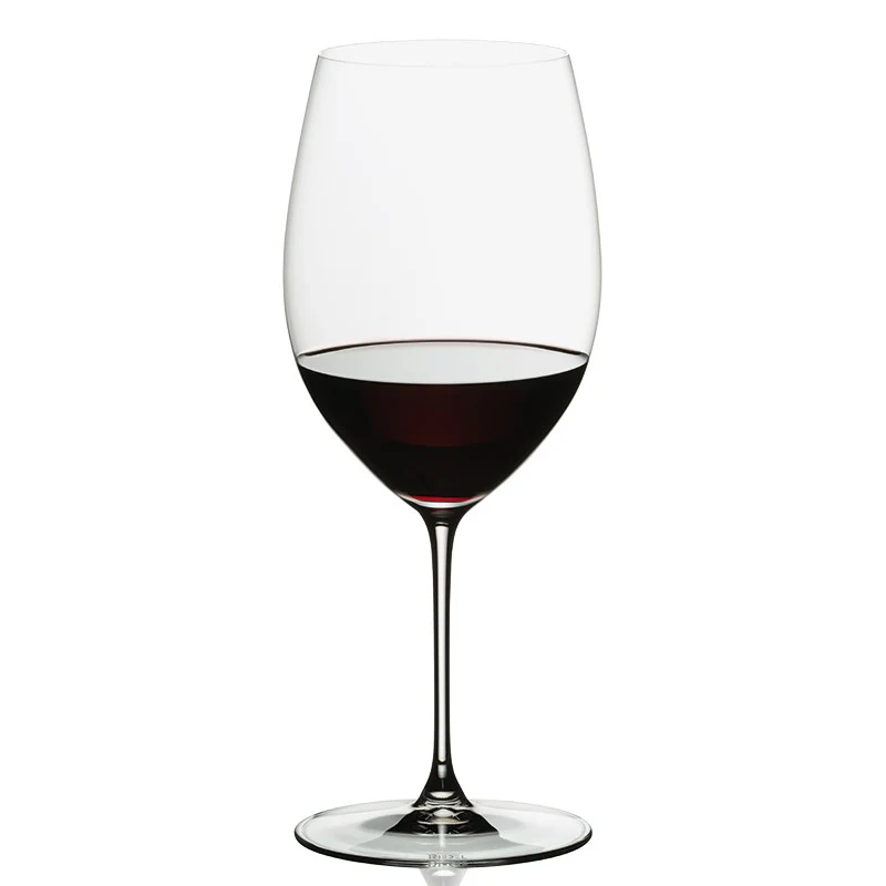62.5 cl - Veritas Calice Vino Rosso Cabernet in Vetro Soffiato - Set 2 Pezzi