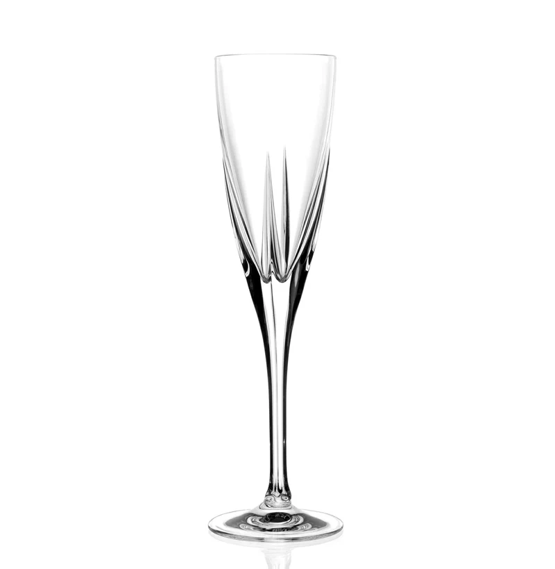 17 cl - Fusion Calice Flute in Vetro - Set 6 Pezzi