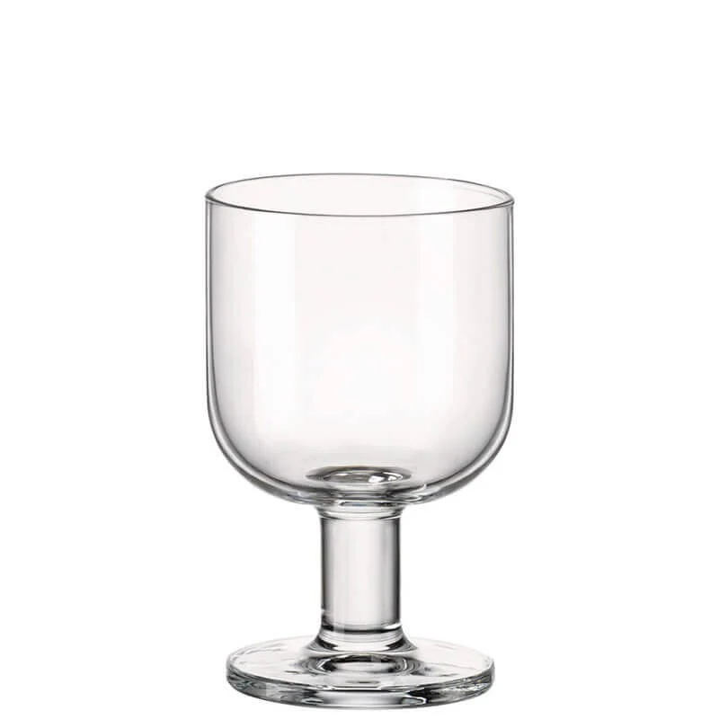 20 cl - Hosteria Calice Vino Bianco in Vetro Temperato - Set 6 Pezzi