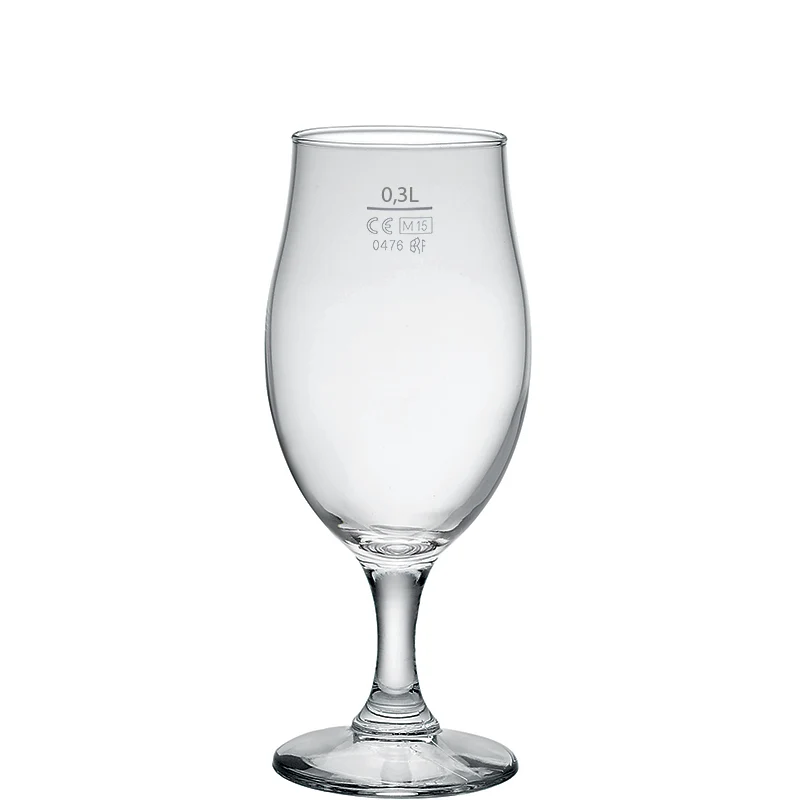 39 cl - Executive Calice Birra in Vetro - Set 6 Pezzi