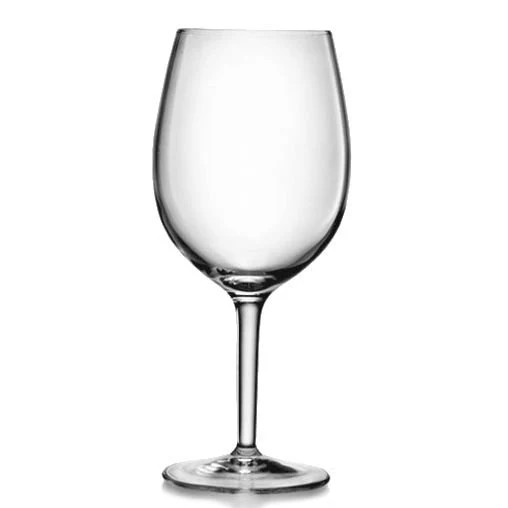 48 cl - Rubino Calice Vino Rosso Bordeaux in Vetro - Set 6 Pezzi