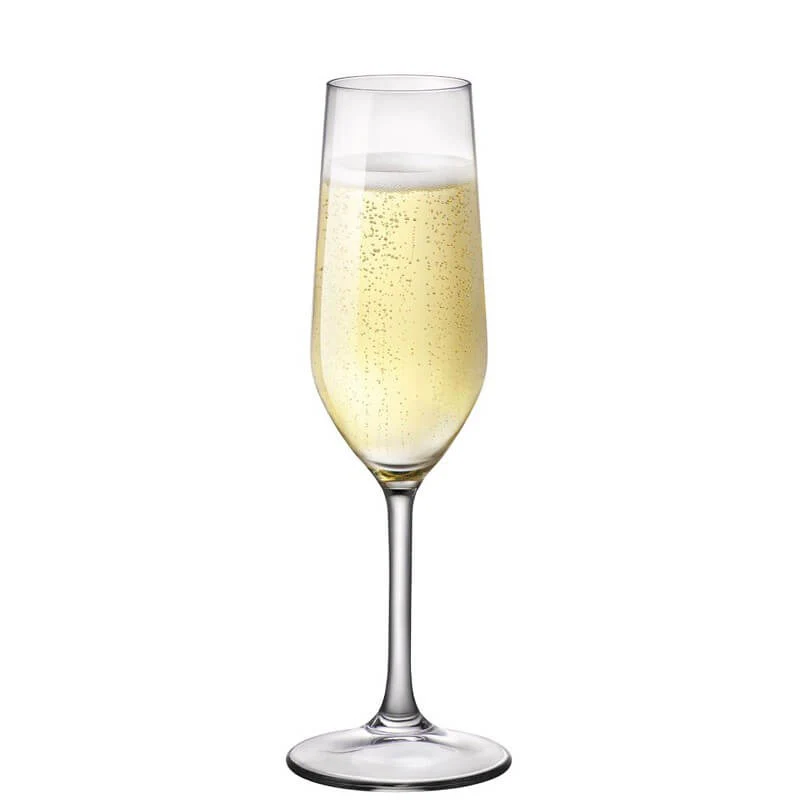 20 cl - Riserva Calice Flute in Vetro - Set 6 Pezzi