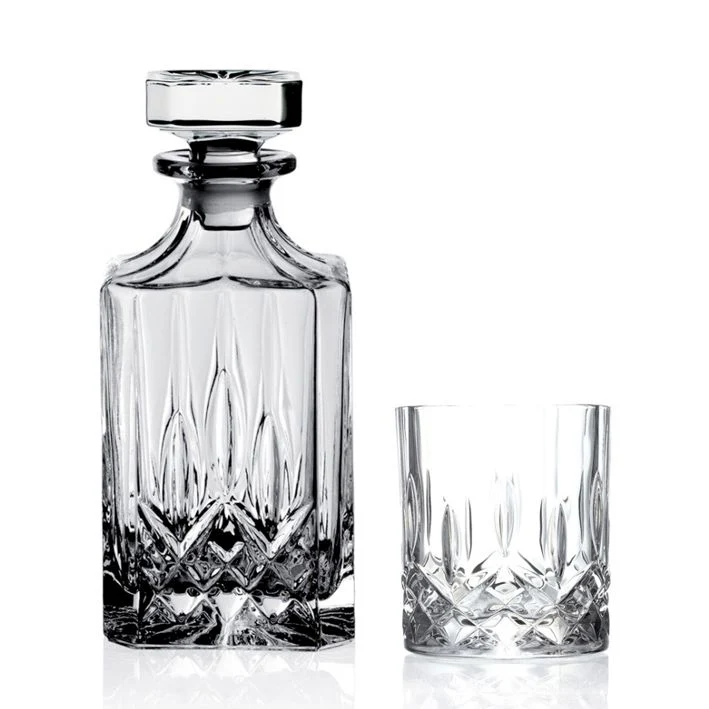 21 Cl Opera Set Whisky in Vetro - Set 7 Pezzi