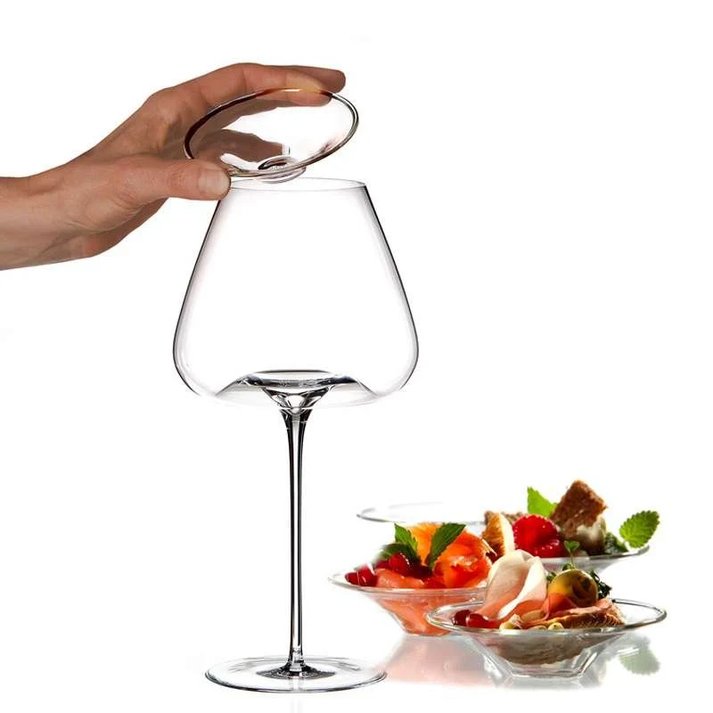9 cm Tesoro Coperchio Calice in Vetro Borosilicato - Set 2 Pezzi