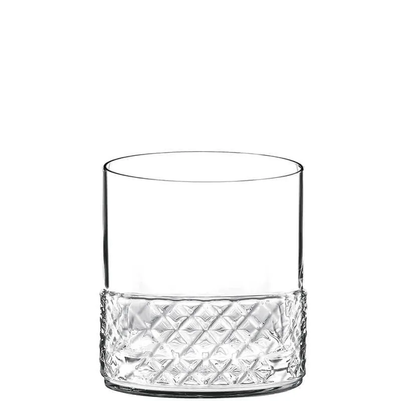 38 cl - Roma 1960 Bicchiere Whisky in Vetro - Set 6 Pezzi