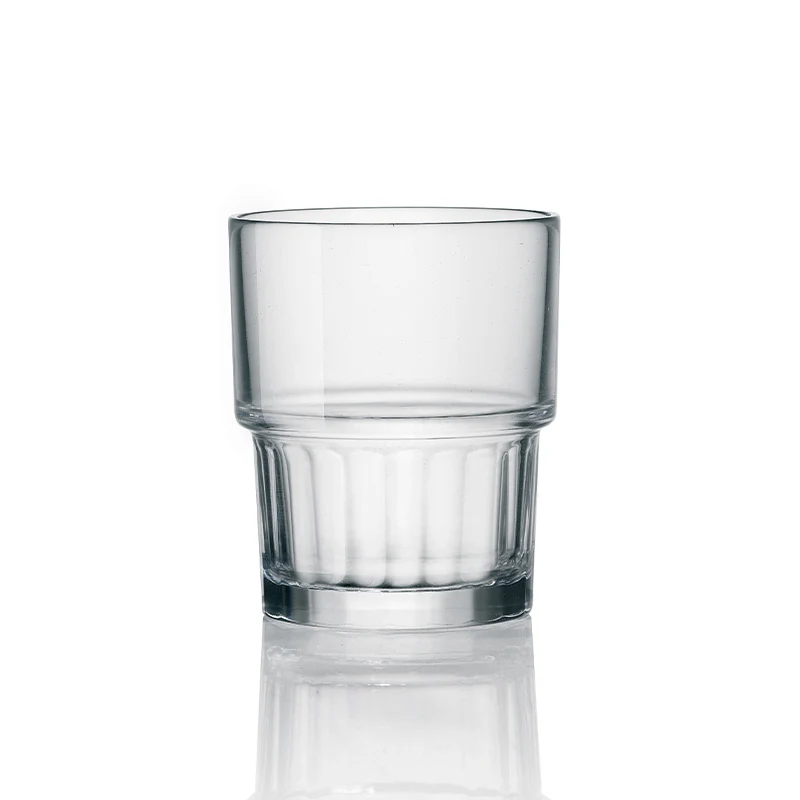 16 cl - Lyon Bicchiere Vino Rosso in Vetro Temperato - Set 4 Pezzi