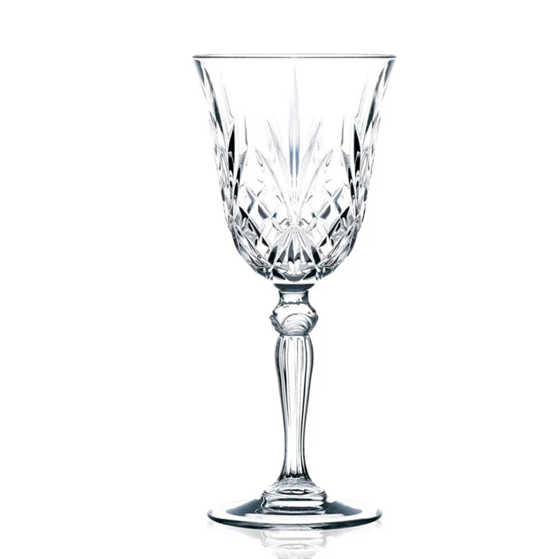 27 cl - Melodia Calice Acqua in Vetro - Set 6 Pezzi