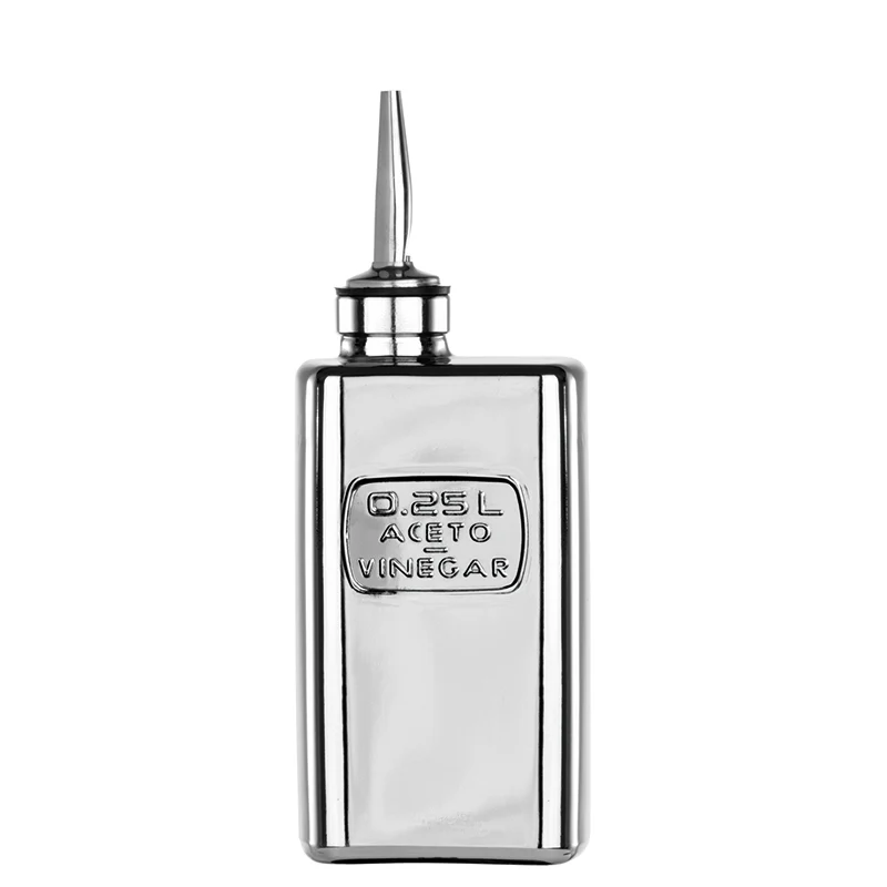 25 cl - Optima Bottiglia Aceto Con Tappo Versatore in Vetro