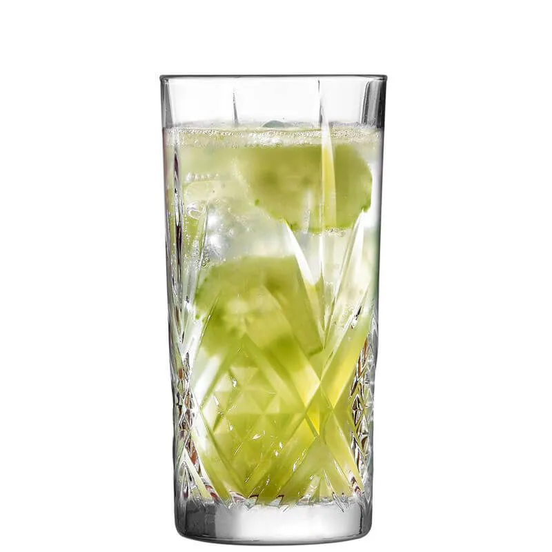 28 cl - Broadway Bicchiere Bibita in Vetro - Set 6 Pezzi