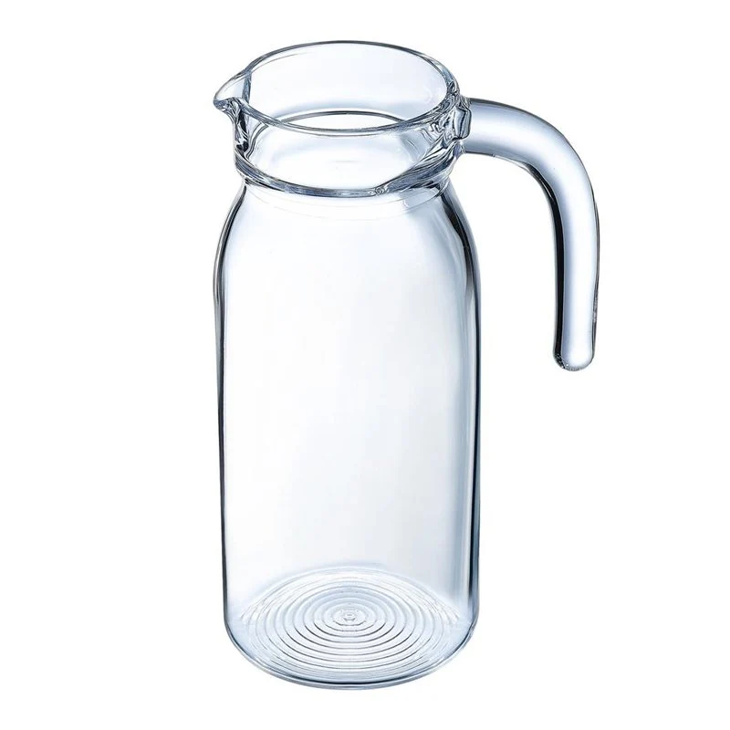 1 Litro - Spring Brocca in Vetro - Set 6 Pezzi
