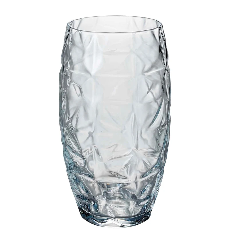 59 cl - Prezioso Bicchiere Bibita in Vetro - Set 4 Pezzi