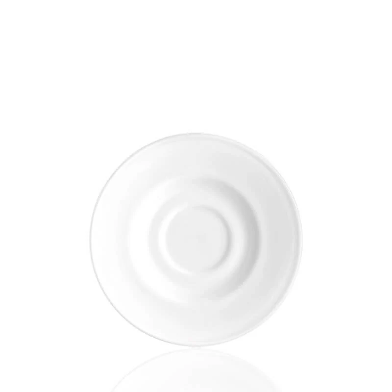 Colour Palette Piattino Tazza Rotondo in Vetro Opale - Set 6 Pezzi