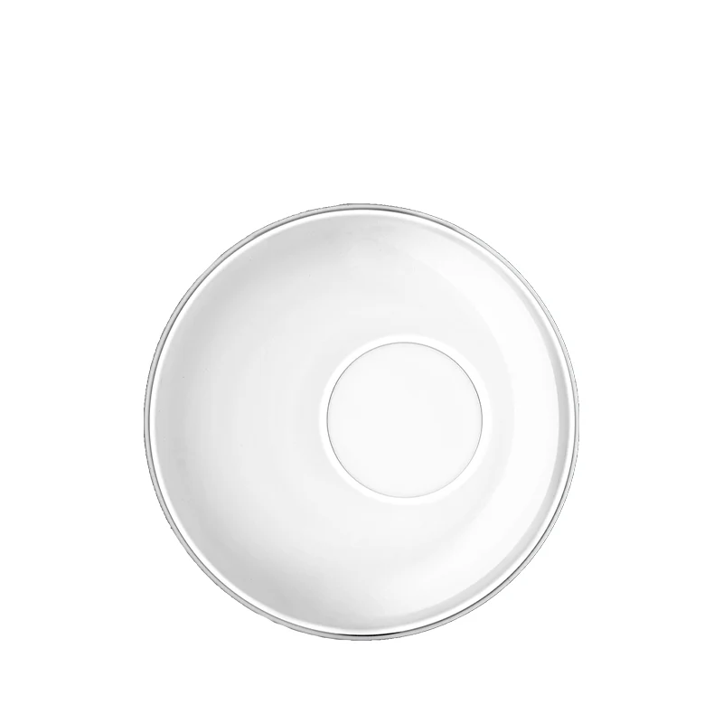 Easy Bar Piattino Tazzina in Vetro Temperato - Set 6 Pezzi