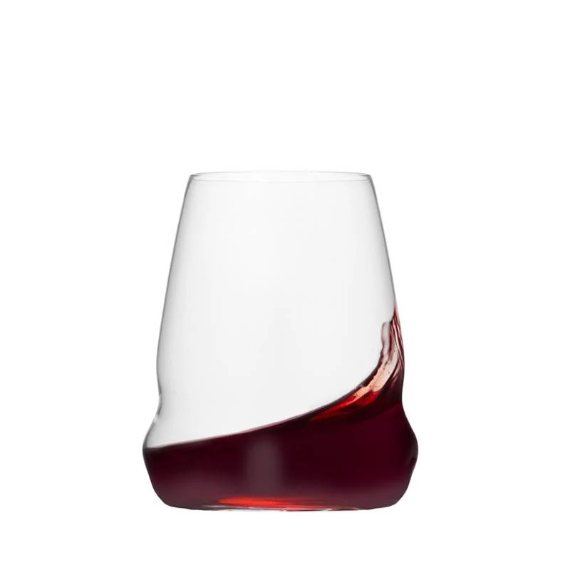 55.6 cl - Cocoon Bicchiere Vino Rosso in Vetro - Set 6 Pezzi