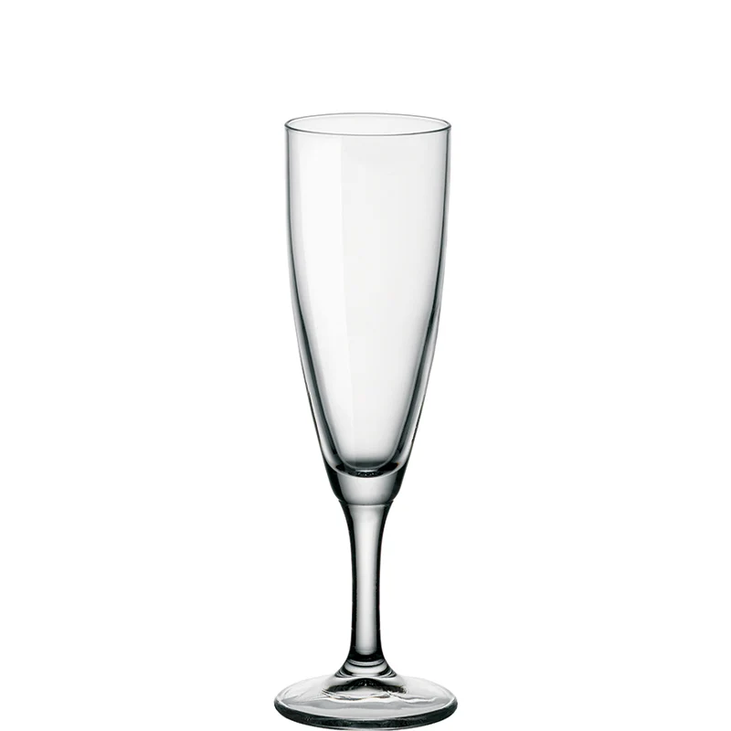 15 cl - Prosecco Calice Flute in Vetro - Set 6 Pezzi