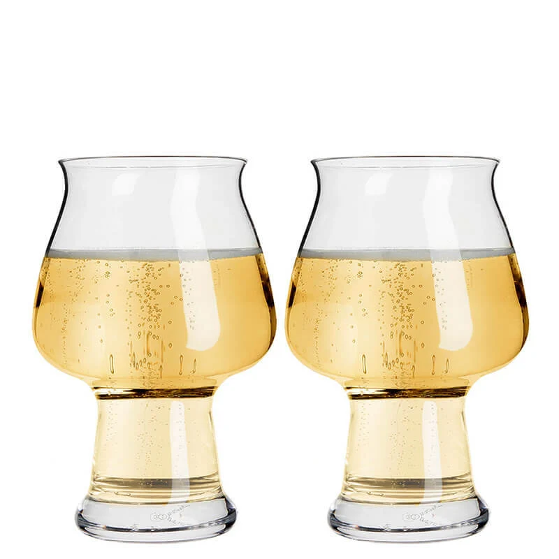 50 cl - Birrateque Cider Bicchiere Birra in Vetro - Set 2 Pezzi