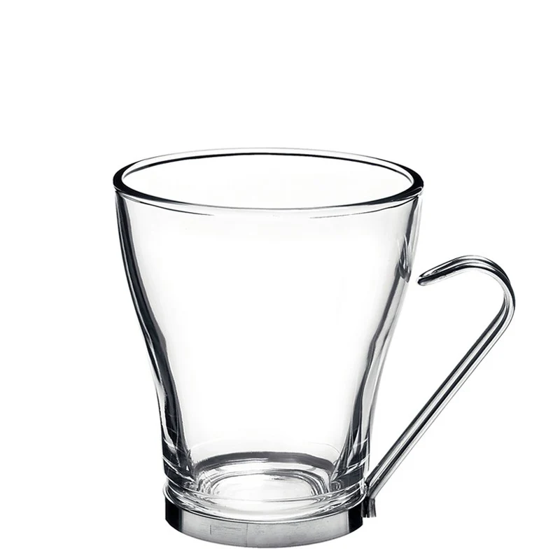 23.5 cl - Oslo Bicchiere Cappuccino in Vetro Temperato - Set 3 Pezzi