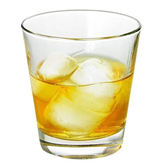 20 cl - Quebec Bicchiere Whisky in Vetro - Set 6 Pezzi