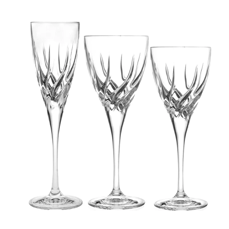 Trix Set Calici in Vetro - Set 18 Pezzi