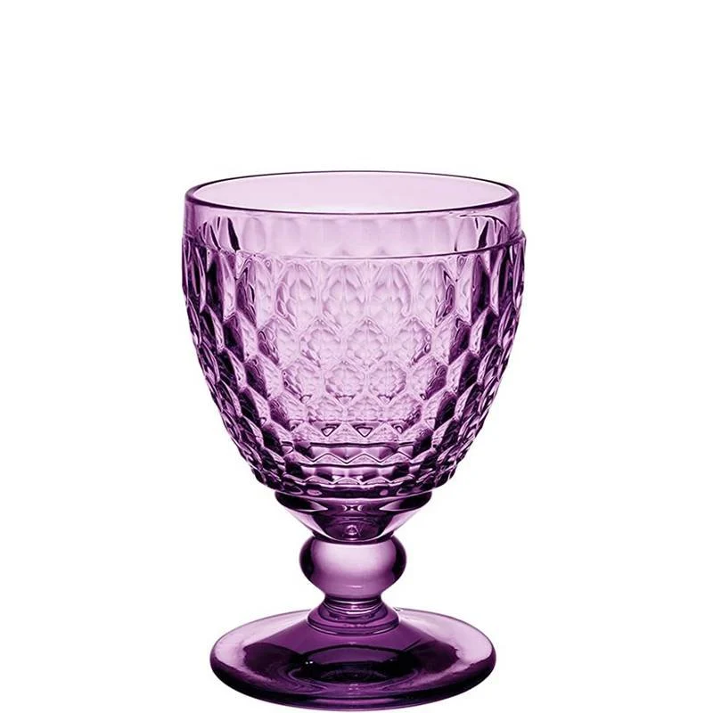 12.5 cl - Boston Calice Vino Bianco in Vetro - Set 4 Pezzi