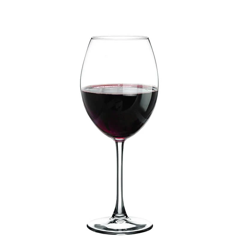 55 cl - Enoteca Calice Vino Rosso in Vetro - Set 6 Pezzi