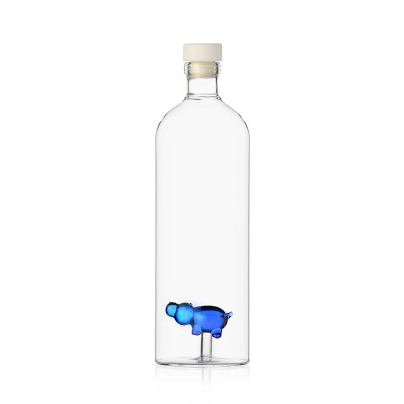 1.15 Litri - Animal Farm Bottiglia in Vetro Borosilicato
