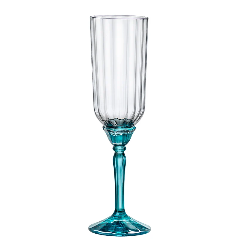 21 cl - Florian Calice Flute in Vetro - Set 6 Pezzi