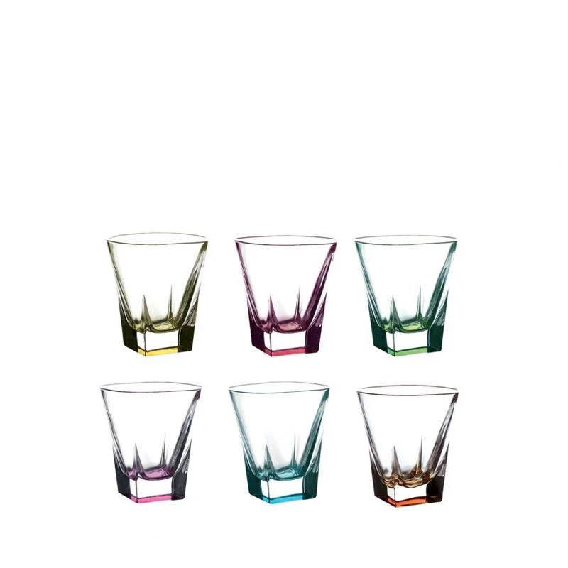 6 cl - Fusion Bicchiere Liquore in Vetro - Set 6 Pezzi