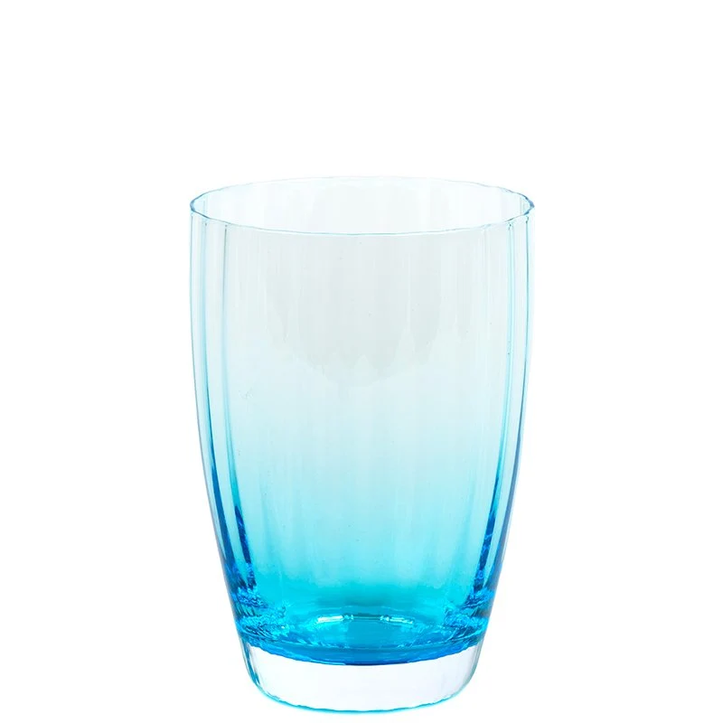 38 cl - Mykonos Bicchiere Acqua in Vetro - Set 6 Pezzi