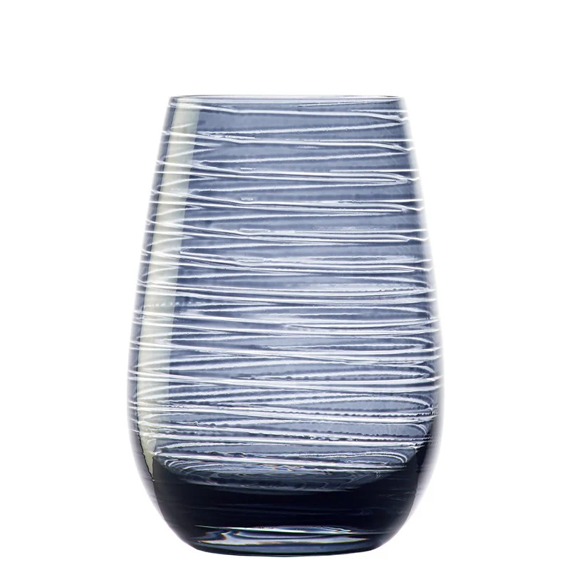 46.5 cl - Twister Bicchiere Acqua in Vetro - Set 6 Pezzi