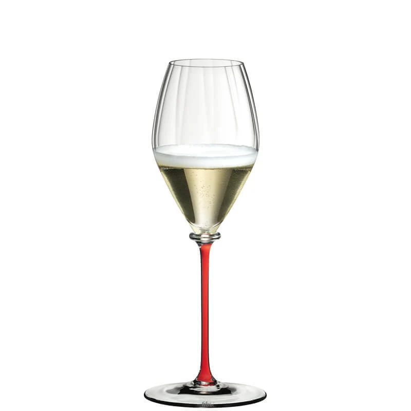 37.5 cl - Fatto A Mano Performance Calice Champagne Stelo Colorato in Vetro