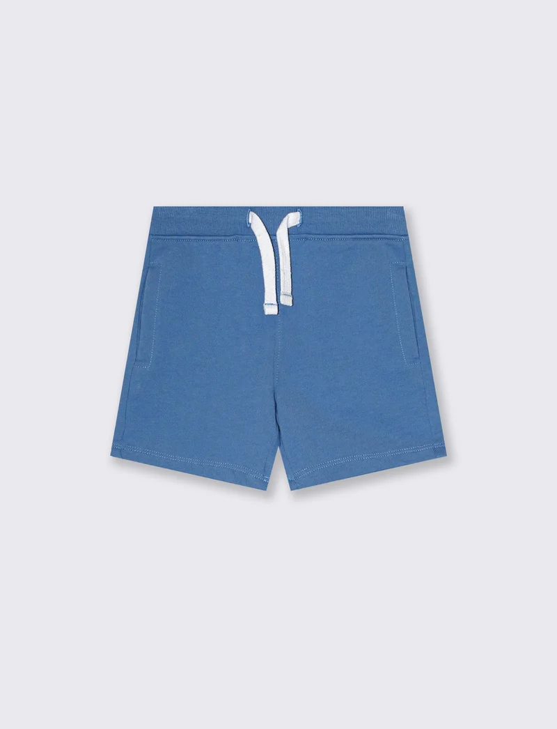 Bermuda modello basico da neonato - Blu cobalto