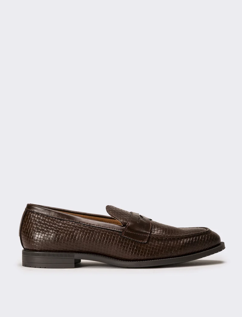 Mocassino classico da uomo - Marrone