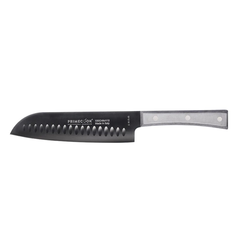 Coltello professionale Santoku Olivato 18 cm