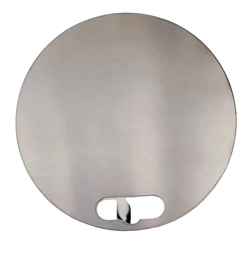 TAGLIERE IN ACCIAIO INOX TONDO