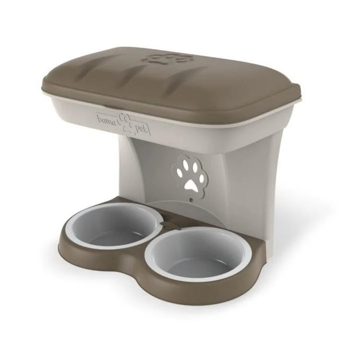 Food stand maxi per animali tortora