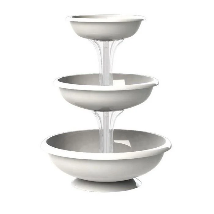 Vaso a fontana tondo 3 livelli - Fontana