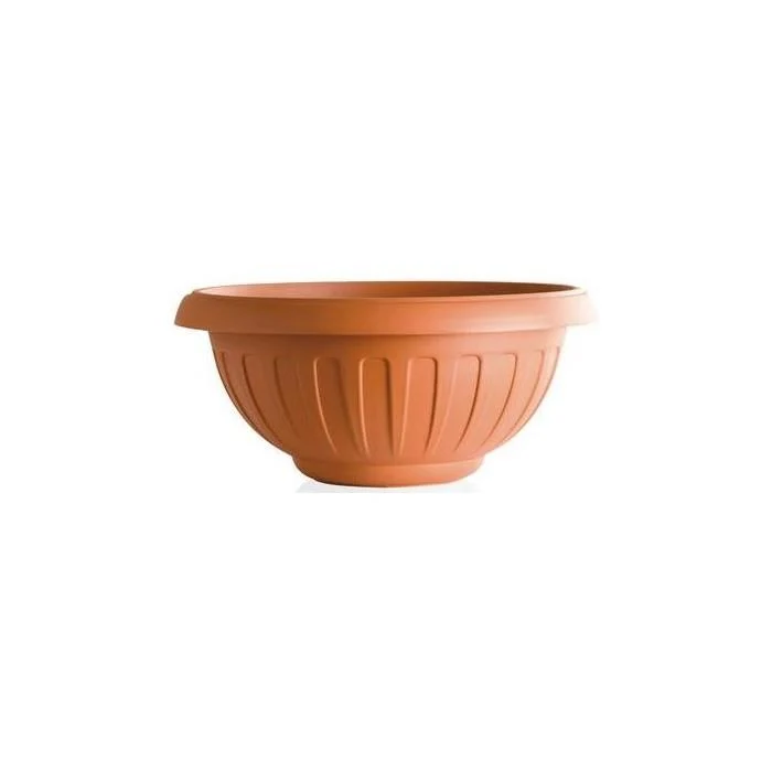 Vaso ciotola con sottovaso - Natura