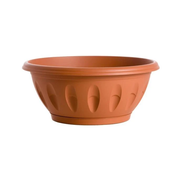 Vaso ciotola con sottovaso - Alba