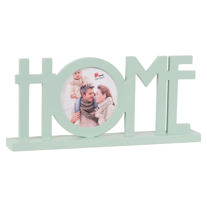 Portafoto da tavolo Home verde